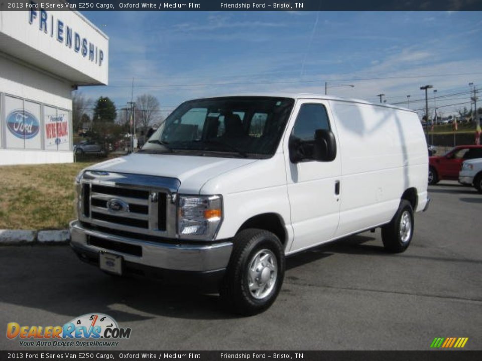 2013 Ford E Series Van E250 Cargo Oxford White / Medium Flint Photo #3