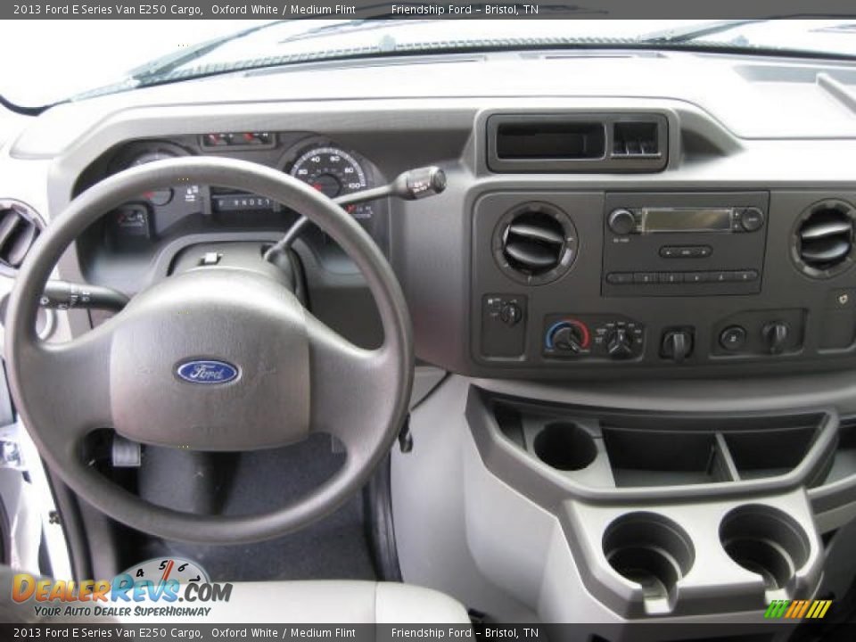 2013 Ford E Series Van E250 Cargo Oxford White / Medium Flint Photo #16