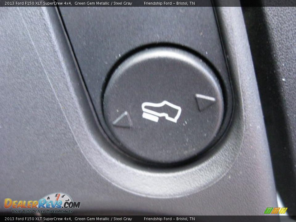 2013 Ford F150 XLT SuperCrew 4x4 Green Gem Metallic / Steel Gray Photo #18
