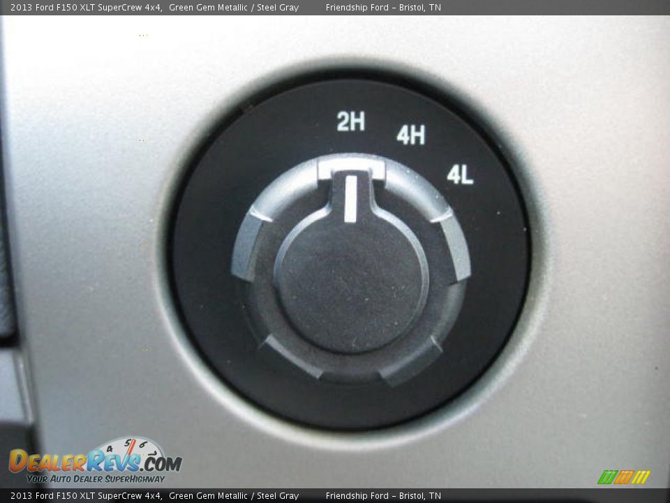 2013 Ford F150 XLT SuperCrew 4x4 Green Gem Metallic / Steel Gray Photo #27
