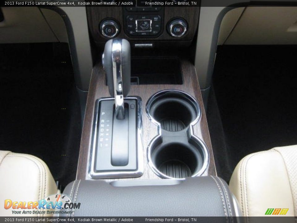 2013 Ford F150 Lariat SuperCrew 4x4 Kodiak Brown Metallic / Adobe Photo #25