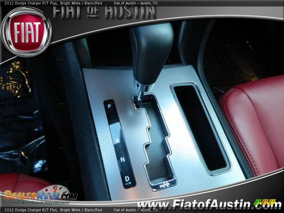 2012 Dodge Charger R/T Plus Bright White / Black/Red Photo #1