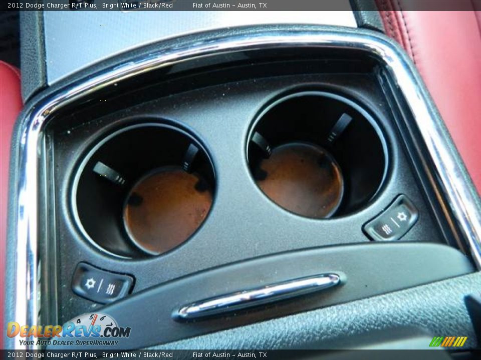 2012 Dodge Charger R/T Plus Bright White / Black/Red Photo #32