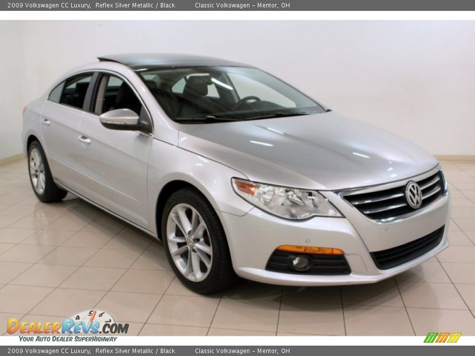 2009 Volkswagen CC Luxury Reflex Silver Metallic / Black Photo #1