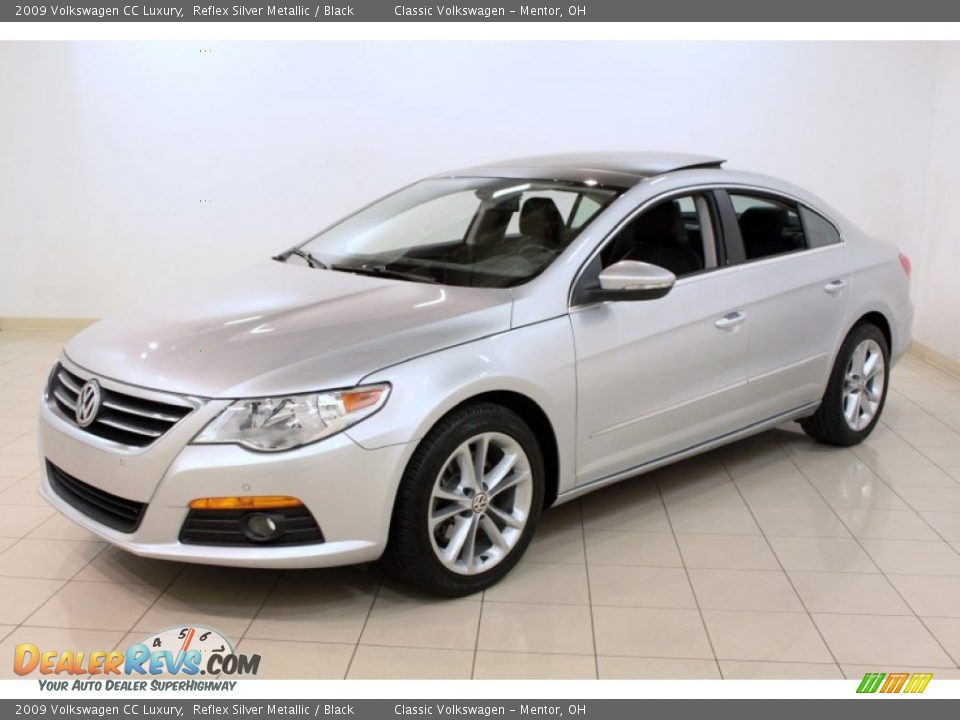 2009 Volkswagen CC Luxury Reflex Silver Metallic / Black Photo #3
