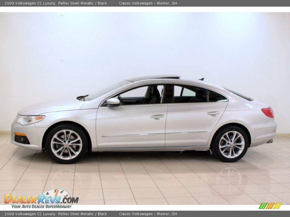 2009 Volkswagen CC Luxury Reflex Silver Metallic / Black Photo #4