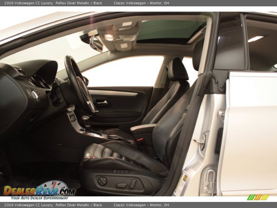 2009 Volkswagen CC Luxury Reflex Silver Metallic / Black Photo #7