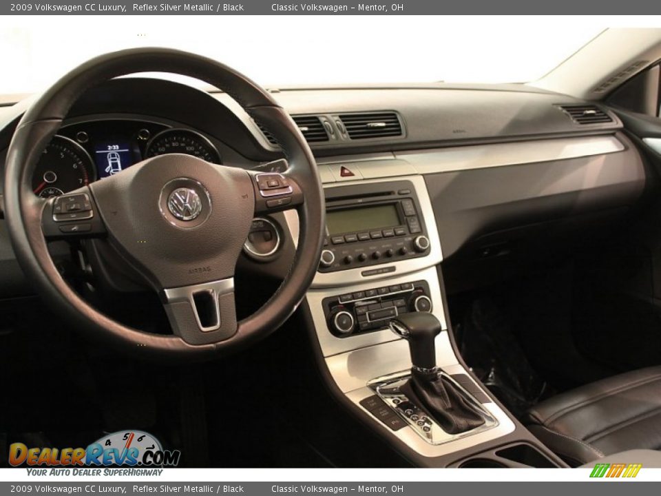 2009 Volkswagen CC Luxury Reflex Silver Metallic / Black Photo #9
