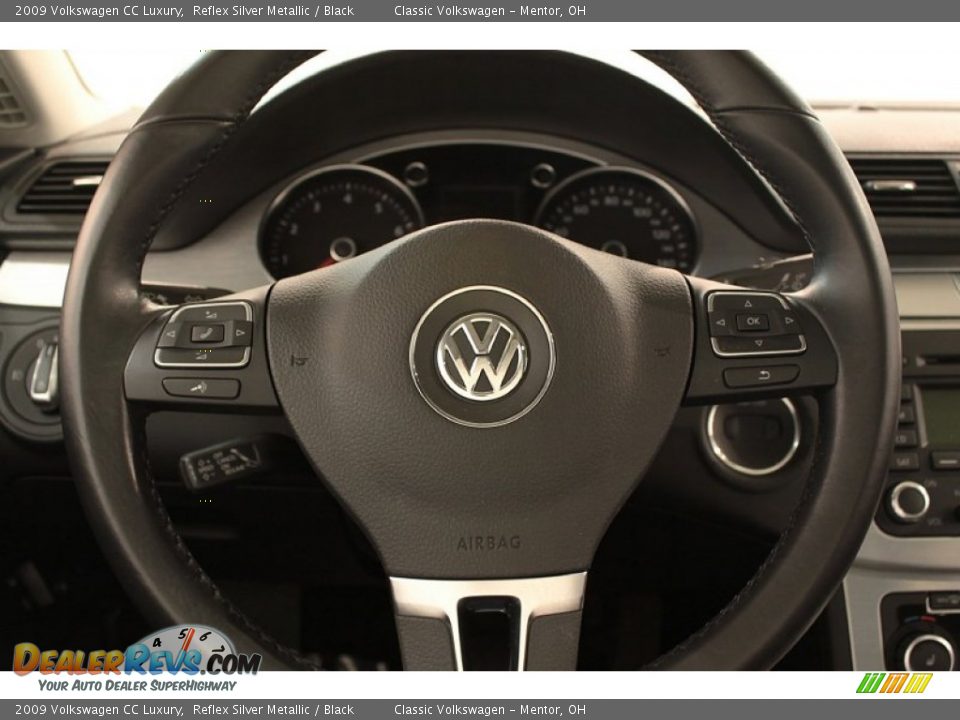 2009 Volkswagen CC Luxury Reflex Silver Metallic / Black Photo #10