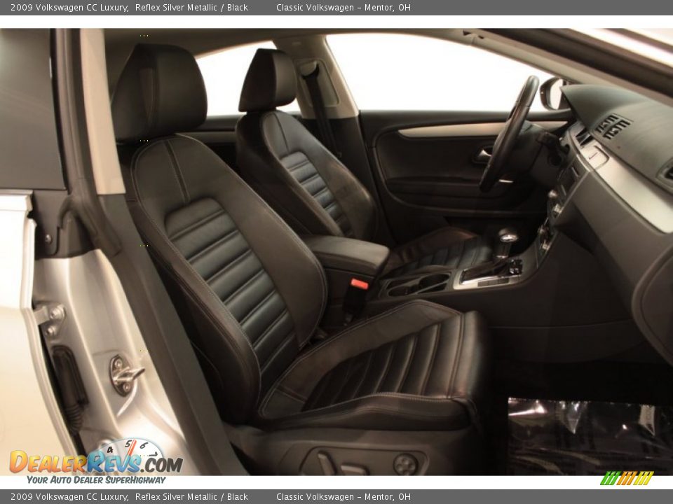 2009 Volkswagen CC Luxury Reflex Silver Metallic / Black Photo #15