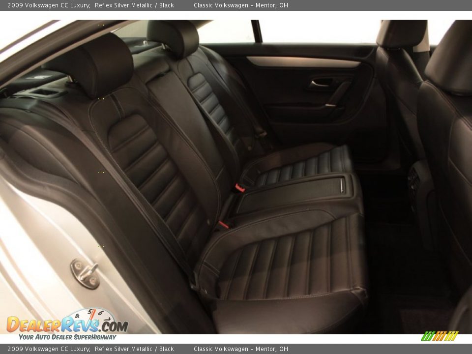 2009 Volkswagen CC Luxury Reflex Silver Metallic / Black Photo #16