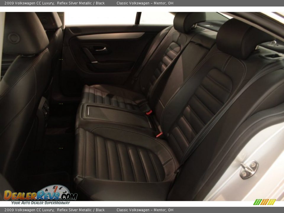 2009 Volkswagen CC Luxury Reflex Silver Metallic / Black Photo #17