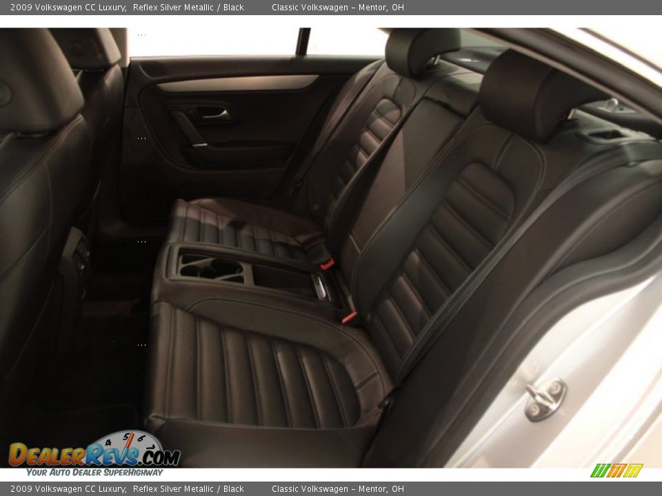 2009 Volkswagen CC Luxury Reflex Silver Metallic / Black Photo #18