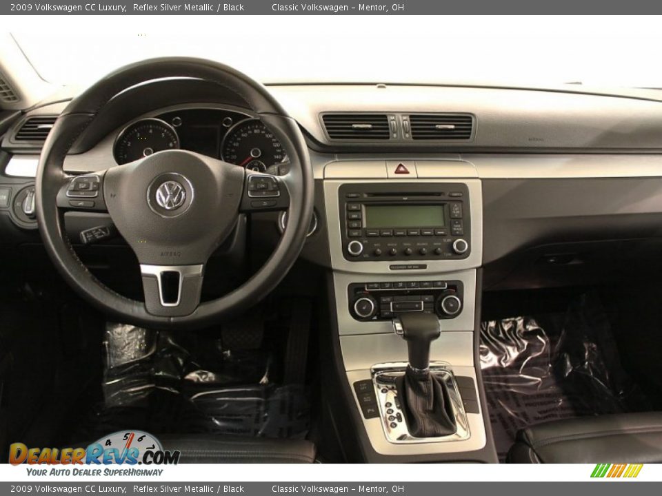 2009 Volkswagen CC Luxury Reflex Silver Metallic / Black Photo #19