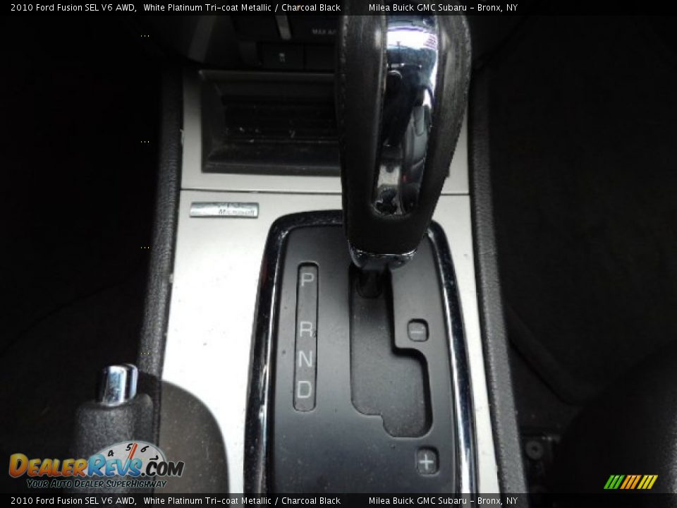2010 Ford Fusion SEL V6 AWD White Platinum Tri-coat Metallic / Charcoal Black Photo #14
