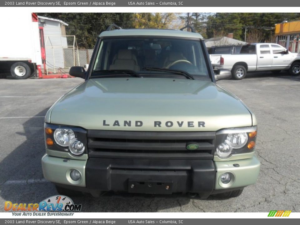 2003 Land Rover Discovery SE Epsom Green / Alpaca Beige Photo #1