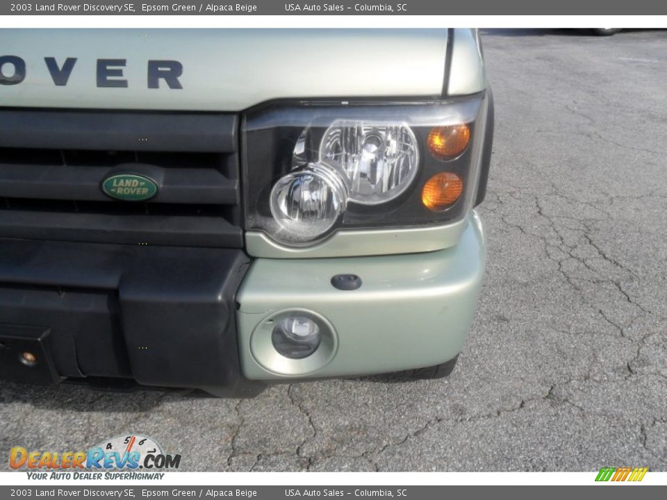 2003 Land Rover Discovery SE Epsom Green / Alpaca Beige Photo #2