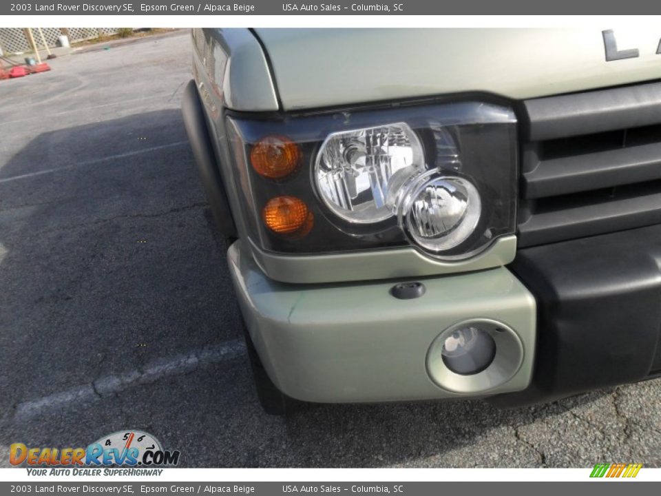 2003 Land Rover Discovery SE Epsom Green / Alpaca Beige Photo #3