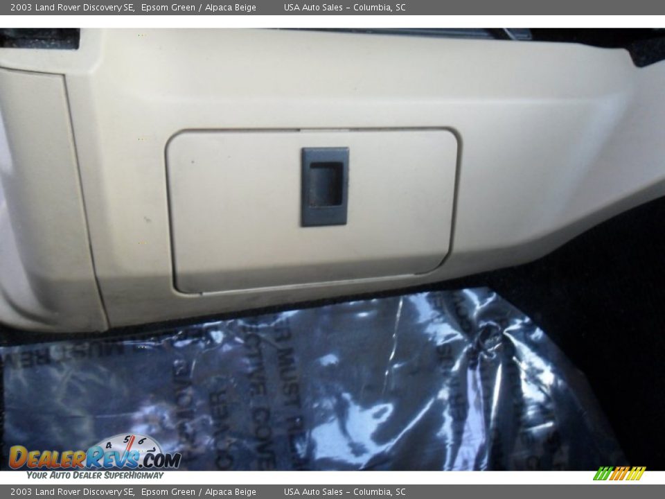 2003 Land Rover Discovery SE Epsom Green / Alpaca Beige Photo #23