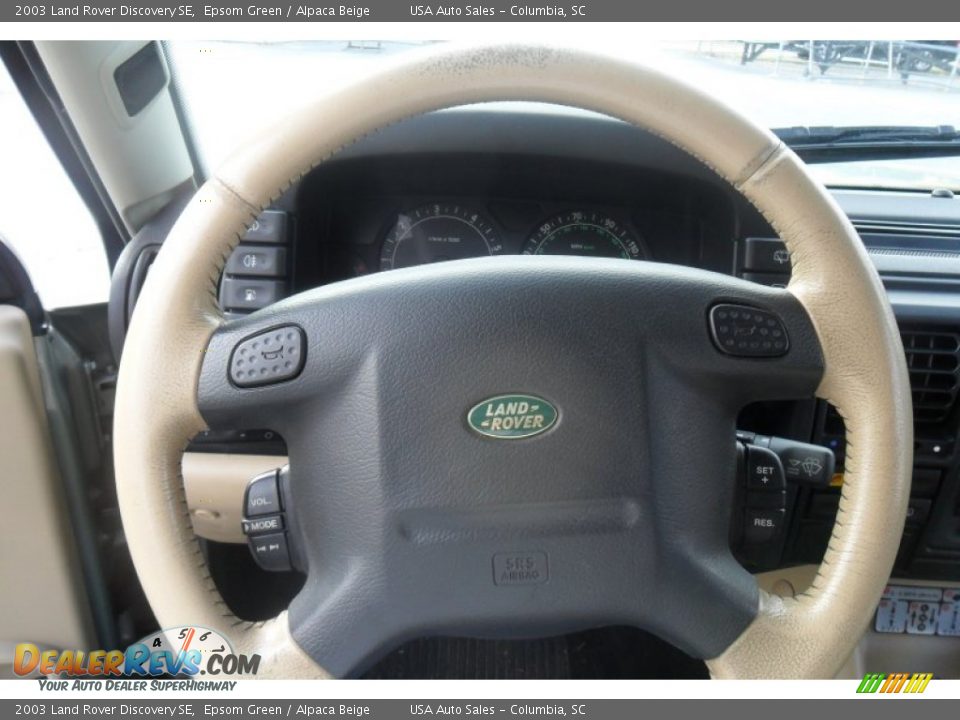 2003 Land Rover Discovery SE Epsom Green / Alpaca Beige Photo #30