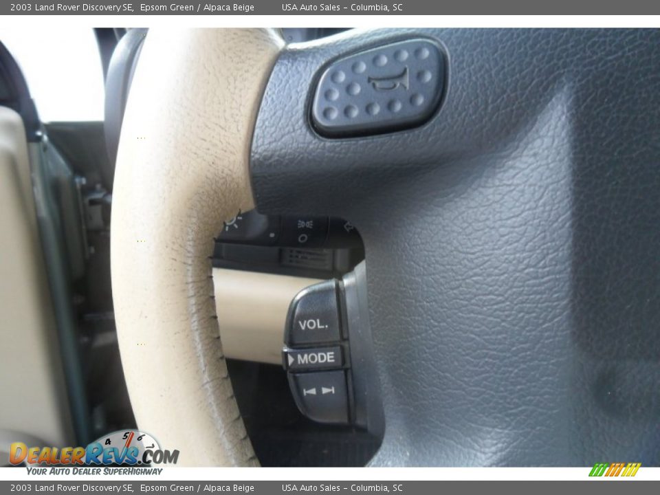 2003 Land Rover Discovery SE Epsom Green / Alpaca Beige Photo #31