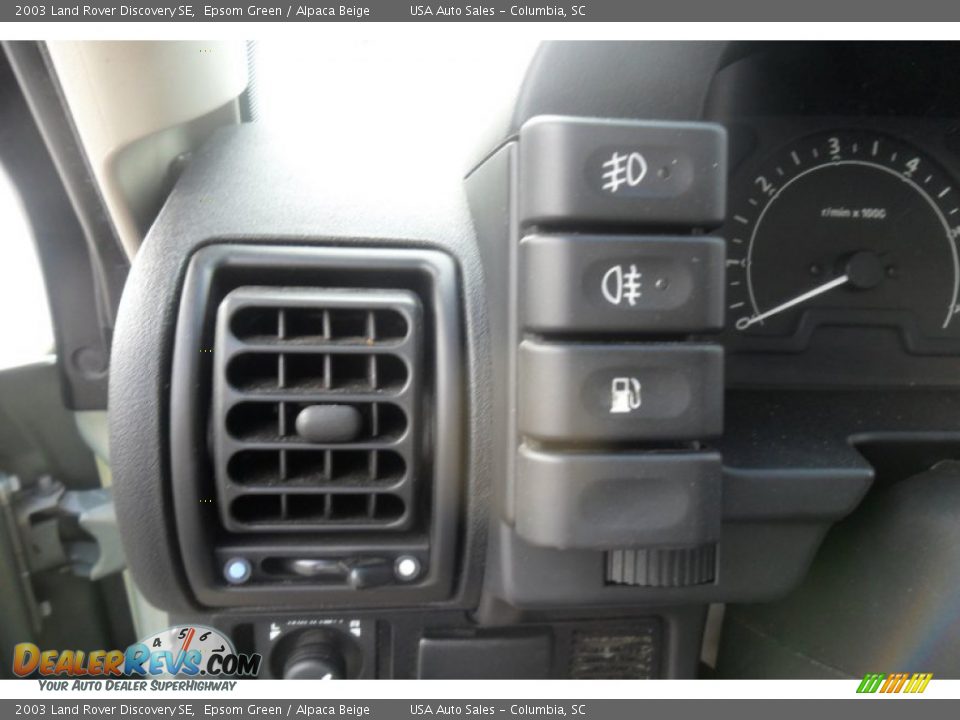 2003 Land Rover Discovery SE Epsom Green / Alpaca Beige Photo #33