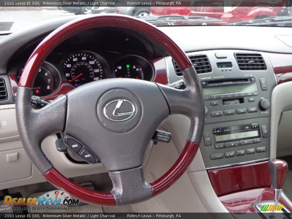 2003 Lexus ES 300 Millennium Silver Metallic / Light Charcoal Photo #6