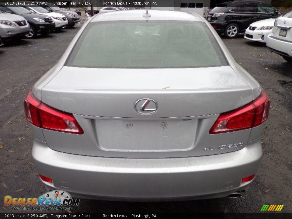 2013 Lexus IS 250 AWD Tungsten Pearl / Black Photo #3