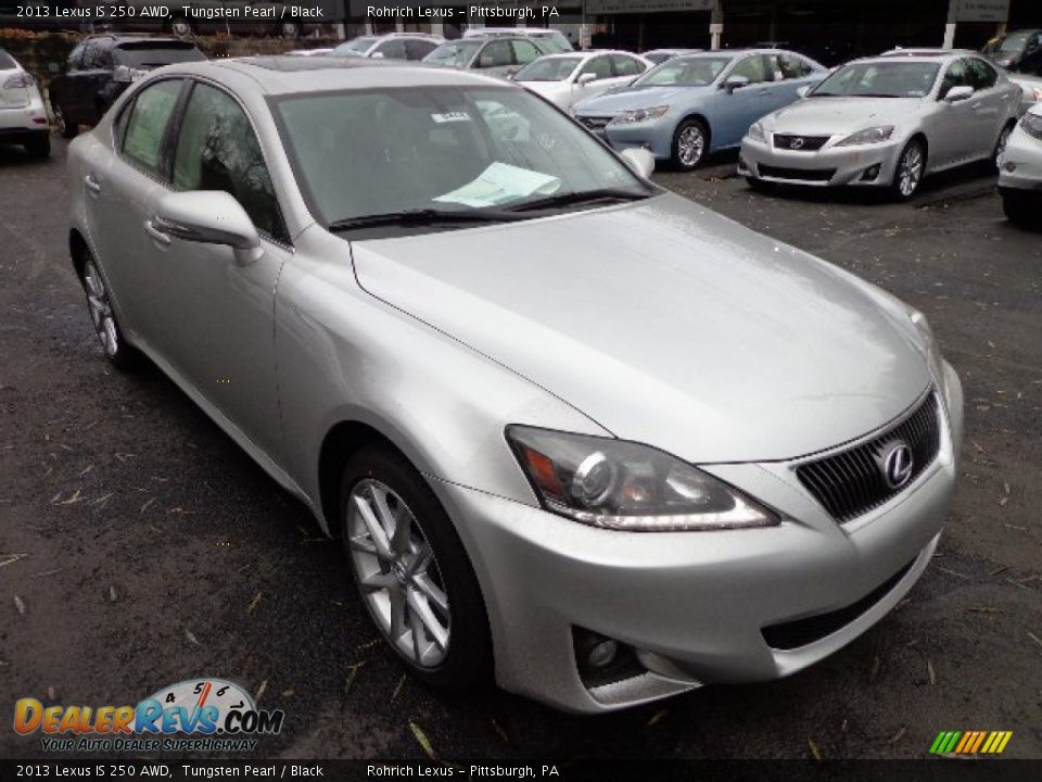 2013 Lexus IS 250 AWD Tungsten Pearl / Black Photo #5