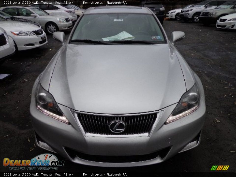 2013 Lexus IS 250 AWD Tungsten Pearl / Black Photo #6