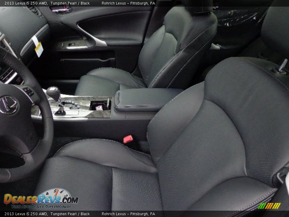 2013 Lexus IS 250 AWD Tungsten Pearl / Black Photo #9