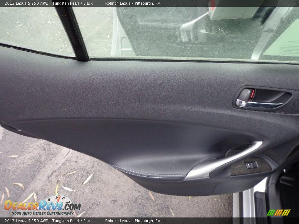 2013 Lexus IS 250 AWD Tungsten Pearl / Black Photo #12