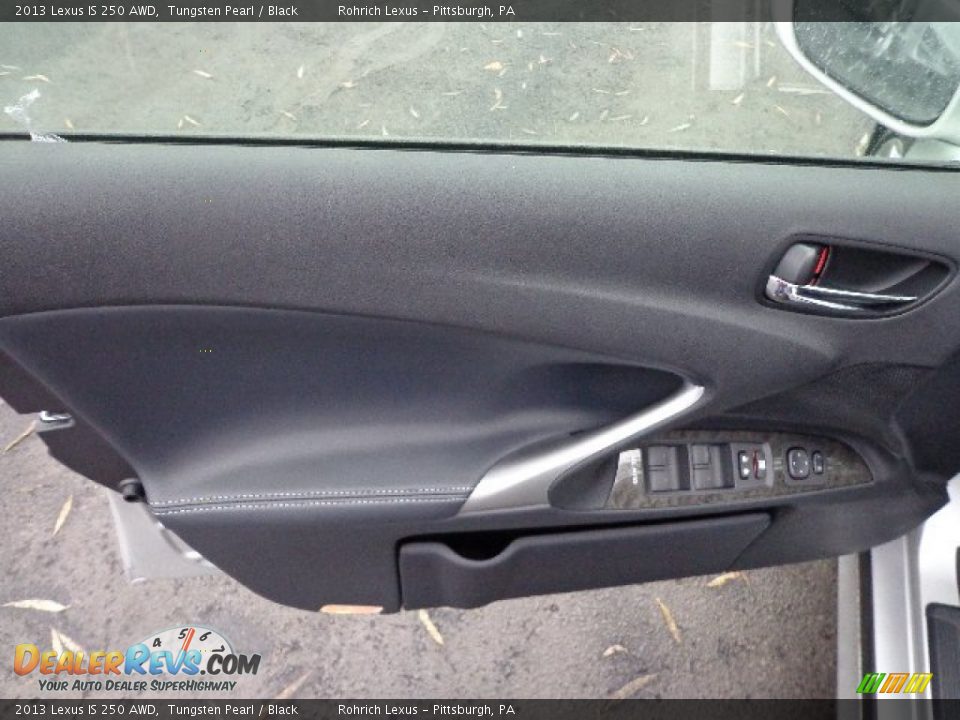 2013 Lexus IS 250 AWD Tungsten Pearl / Black Photo #13