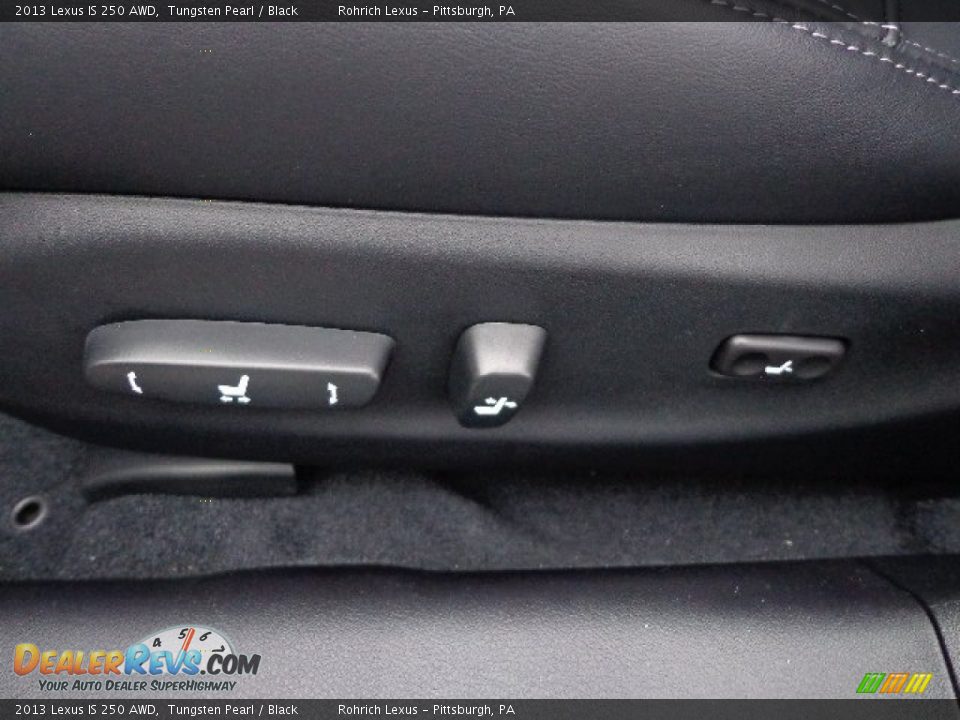2013 Lexus IS 250 AWD Tungsten Pearl / Black Photo #15