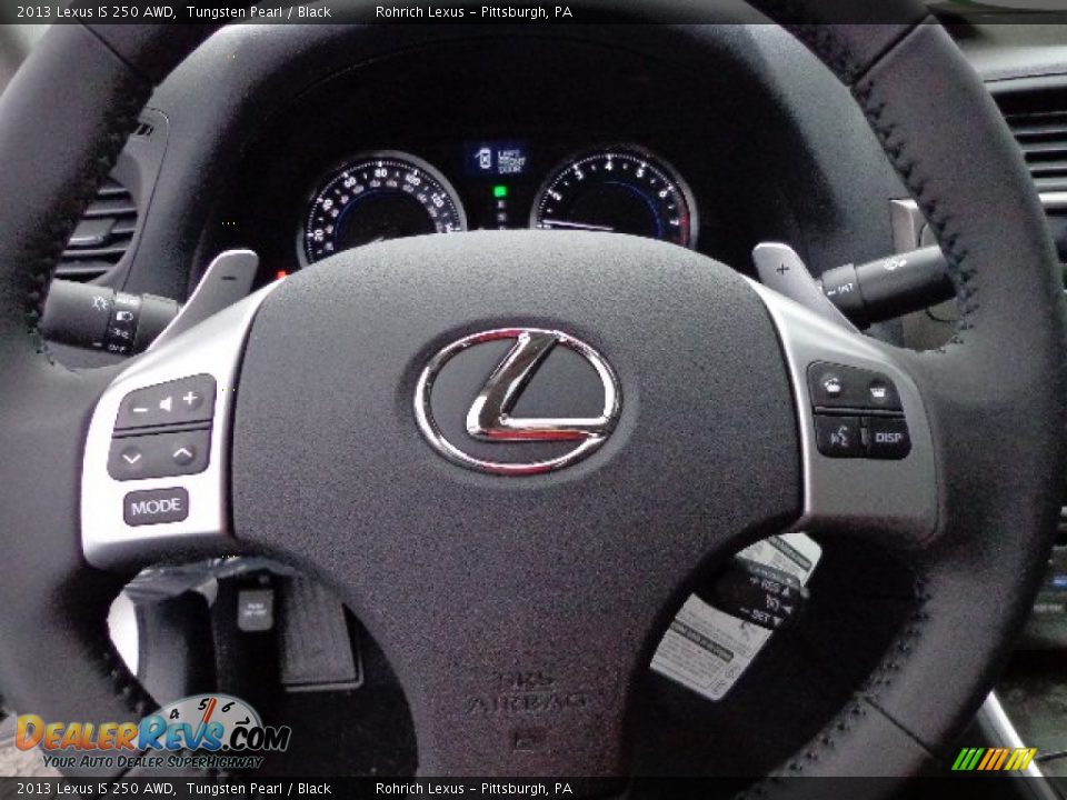 2013 Lexus IS 250 AWD Tungsten Pearl / Black Photo #18