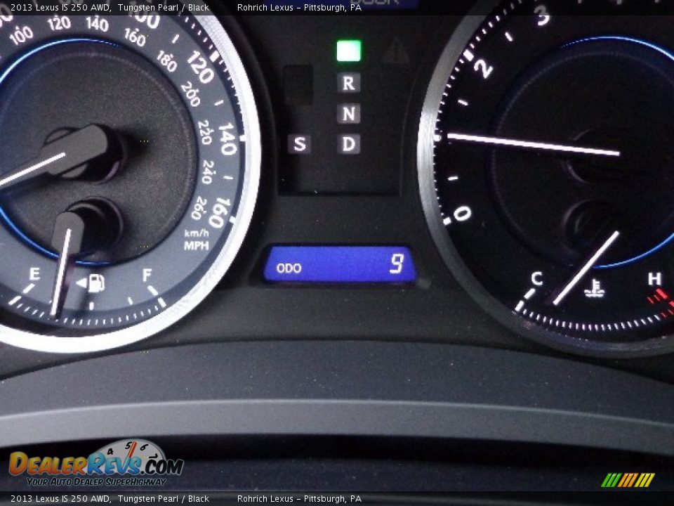 2013 Lexus IS 250 AWD Tungsten Pearl / Black Photo #20
