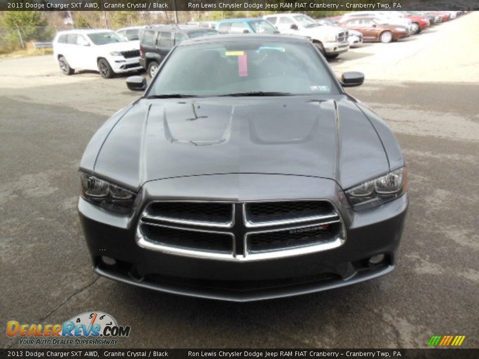 2013 Dodge Charger SXT AWD Granite Crystal / Black Photo #3