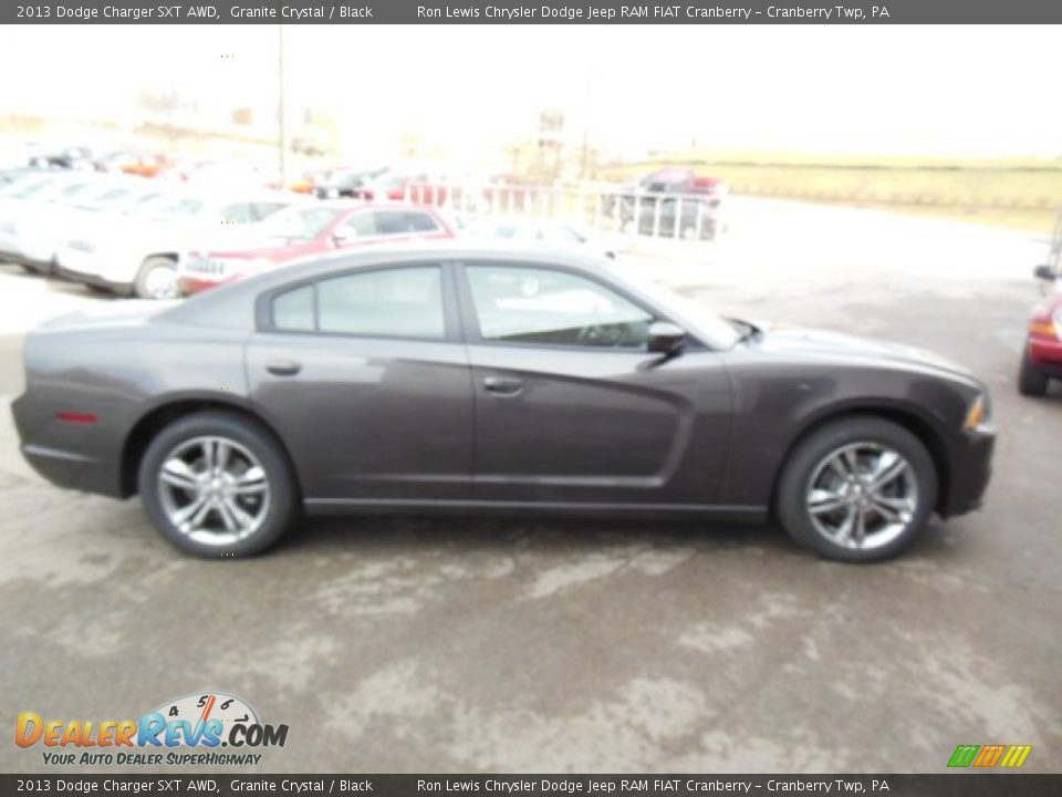 2013 Dodge Charger SXT AWD Granite Crystal / Black Photo #5