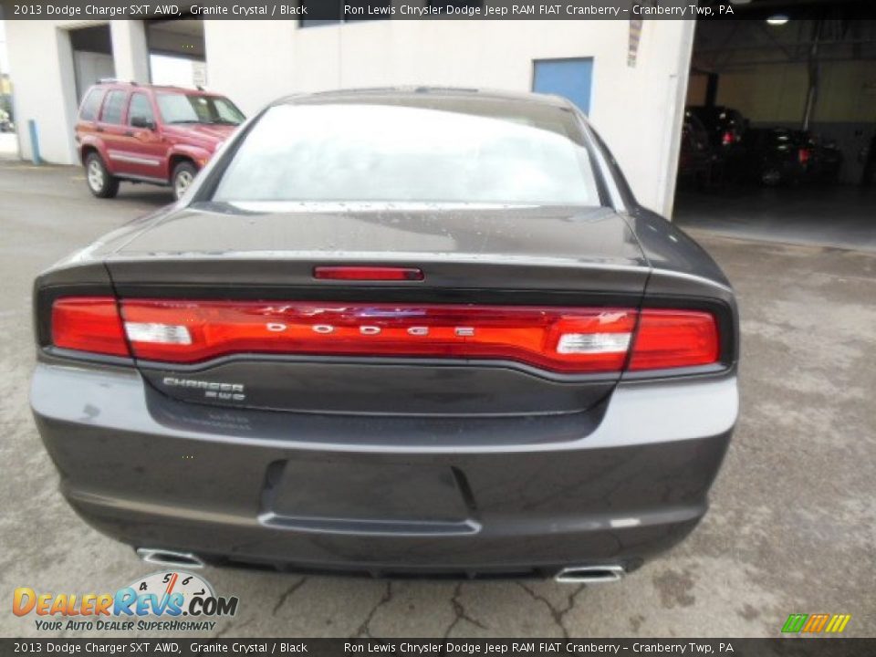 2013 Dodge Charger SXT AWD Granite Crystal / Black Photo #7