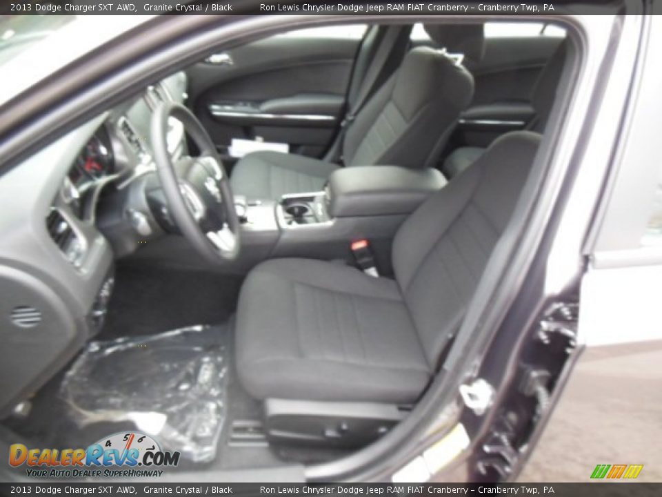 2013 Dodge Charger SXT AWD Granite Crystal / Black Photo #11