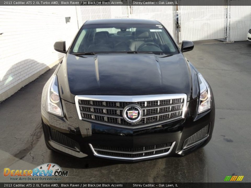 2013 Cadillac ATS 2.0L Turbo AWD Black Raven / Jet Black/Jet Black Accents Photo #2