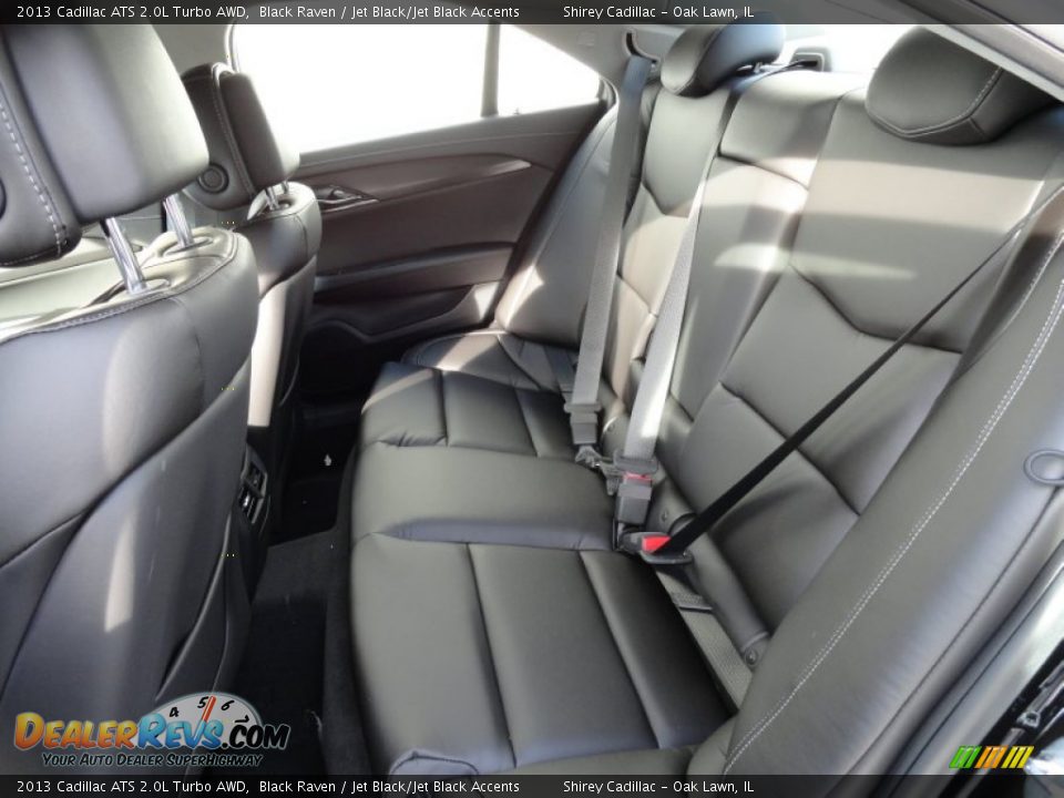 Rear Seat of 2013 Cadillac ATS 2.0L Turbo AWD Photo #10