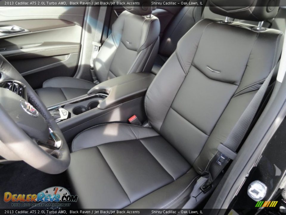 Front Seat of 2013 Cadillac ATS 2.0L Turbo AWD Photo #13
