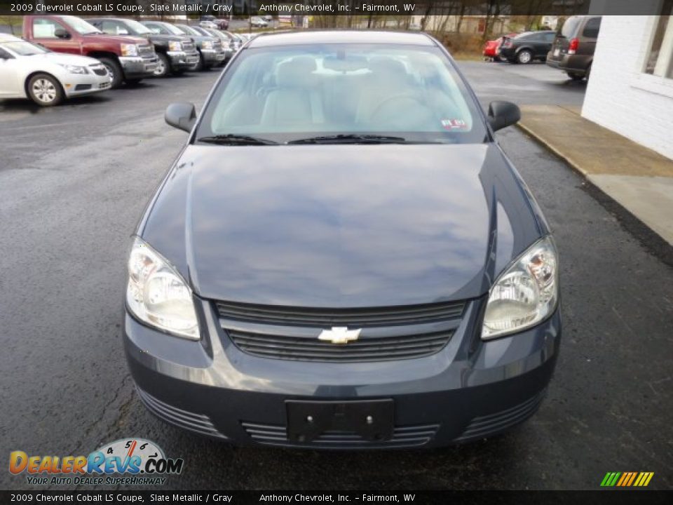 2009 Chevrolet Cobalt LS Coupe Slate Metallic / Gray Photo #2