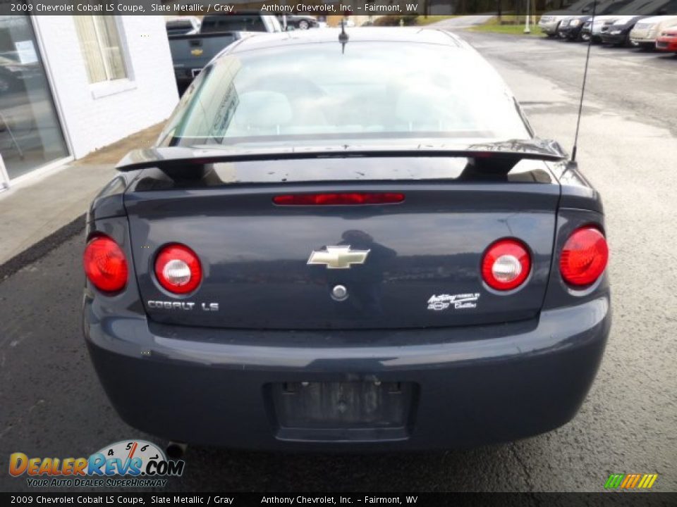 2009 Chevrolet Cobalt LS Coupe Slate Metallic / Gray Photo #5