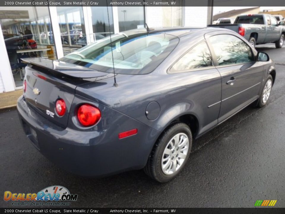 2009 Chevrolet Cobalt LS Coupe Slate Metallic / Gray Photo #6