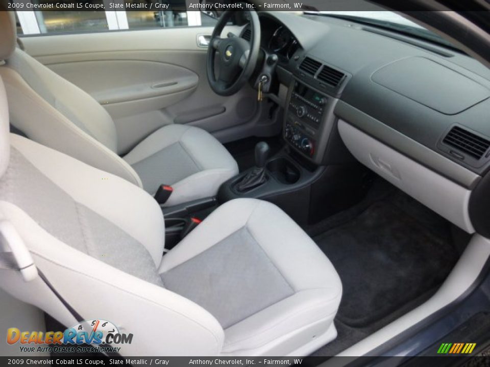Gray Interior - 2009 Chevrolet Cobalt LS Coupe Photo #9