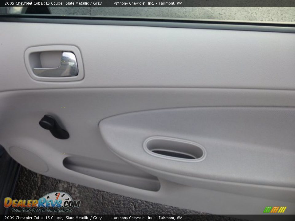 2009 Chevrolet Cobalt LS Coupe Slate Metallic / Gray Photo #10