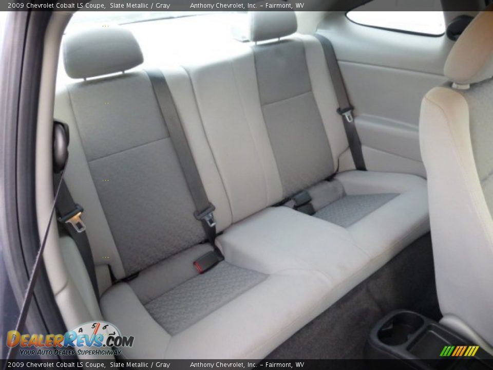 Rear Seat of 2009 Chevrolet Cobalt LS Coupe Photo #11