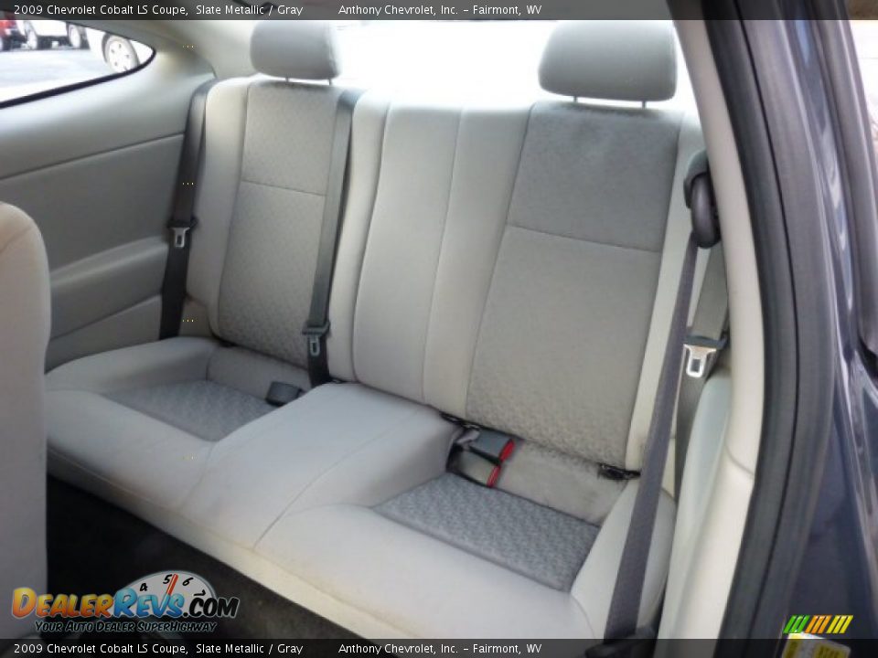 Rear Seat of 2009 Chevrolet Cobalt LS Coupe Photo #13